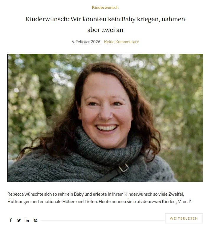 Kinderwunschberatung Rebecca Ostermann
